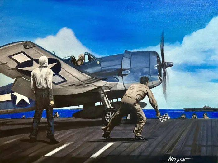 F6F-3 Hellcat of Fighting Squadron Sixteen (VF-16)