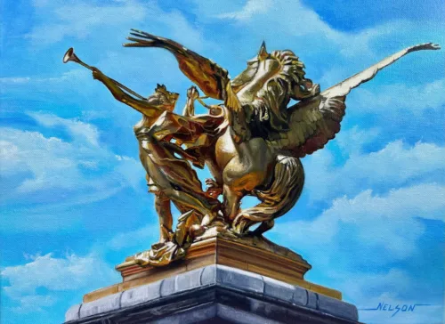 Golden Pegasus of Paris - Chuck Nelson